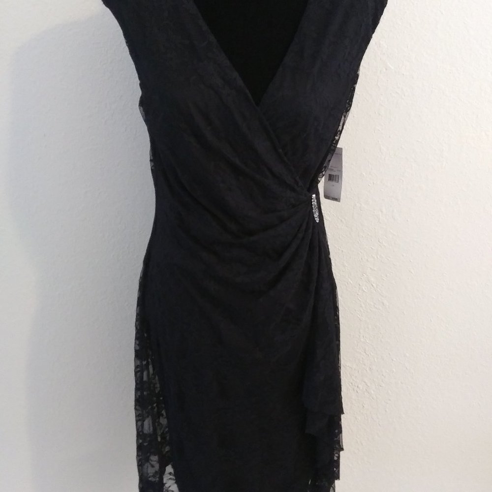 New Black Plus Woman Dress